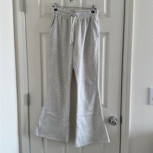 Abercrombie Gray Flared Sweatpants